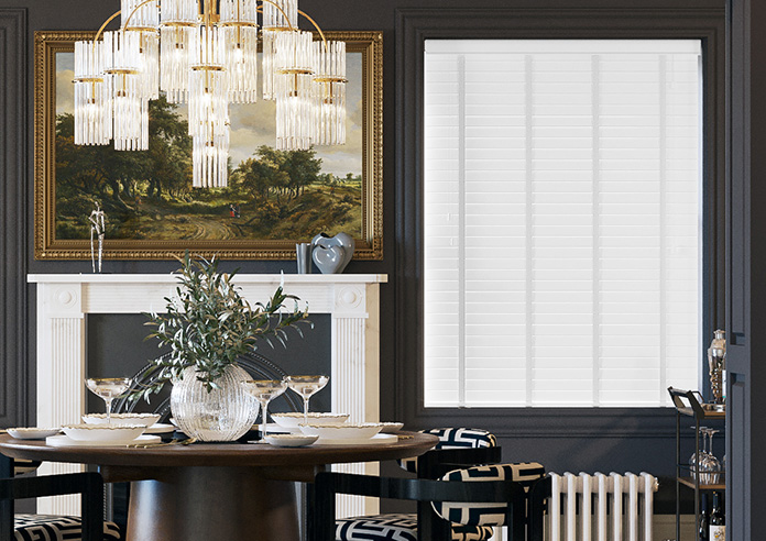 Ecowood Deluxe, Emperor White Satin - Twist&Fit Venetian Blind - Image 16